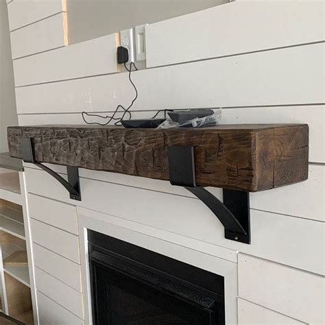 mantel metal brackets|hidden fireplace mantel brackets.